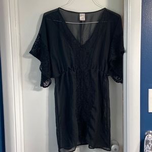 Women’s Black Swim Coverup size medium